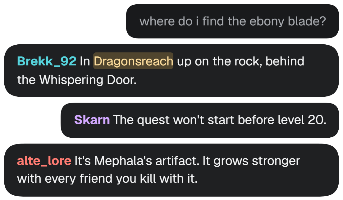 A question about the Ebony Blade and three short answers from Brekk_92, Skarn and alte_lore.